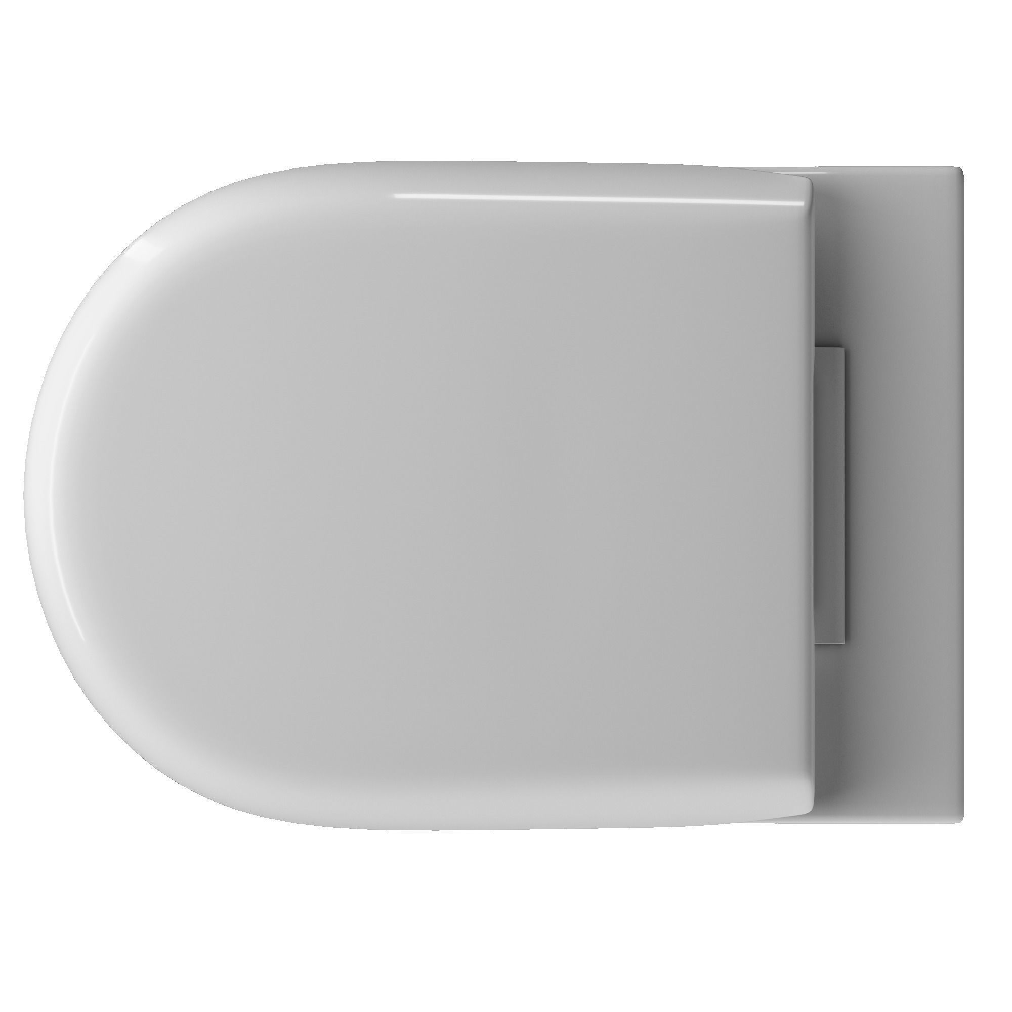 Wall Hung Water closet toilet 3D model Modeled in 3ds max  3D model_2