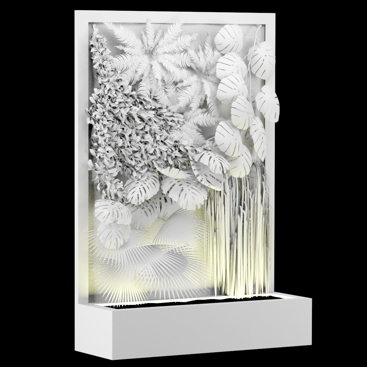 Vertical Garden 3D model_3