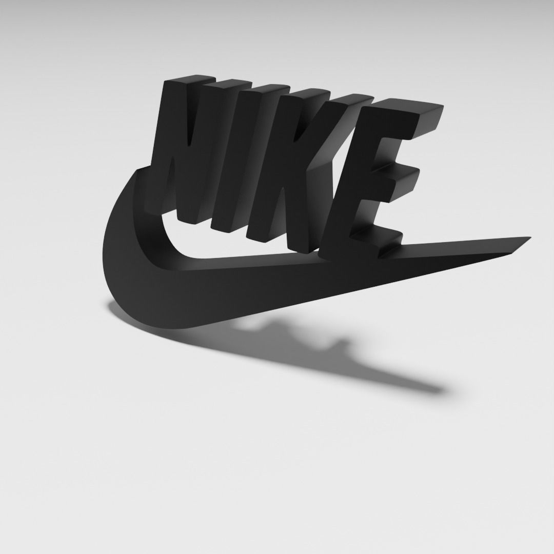 NIKE LOGO 3D MODEL 3D print model_2
