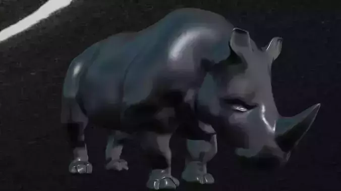 Rhino rhinoceros animation