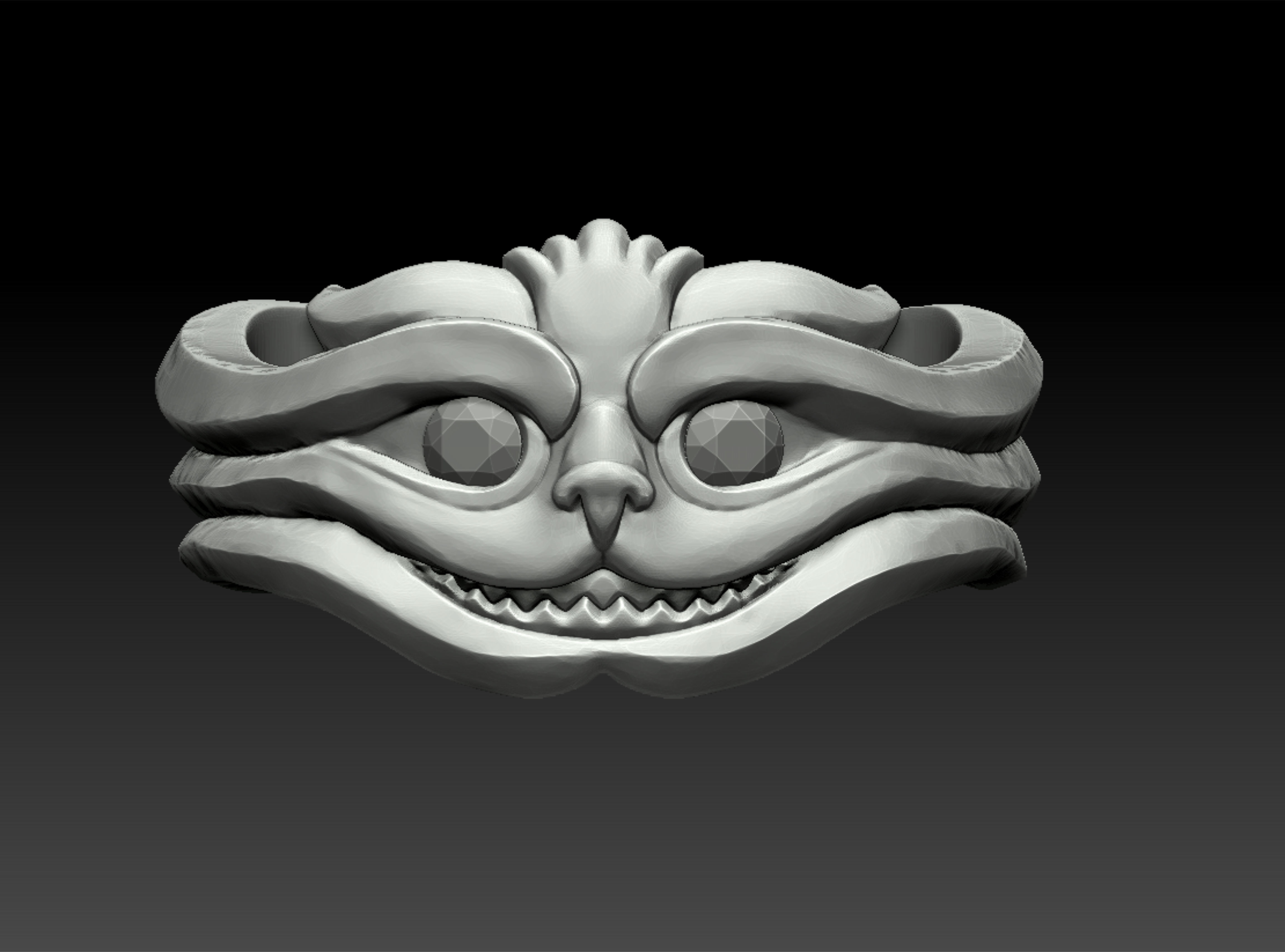 Alice in Wonderland 3D print model_12