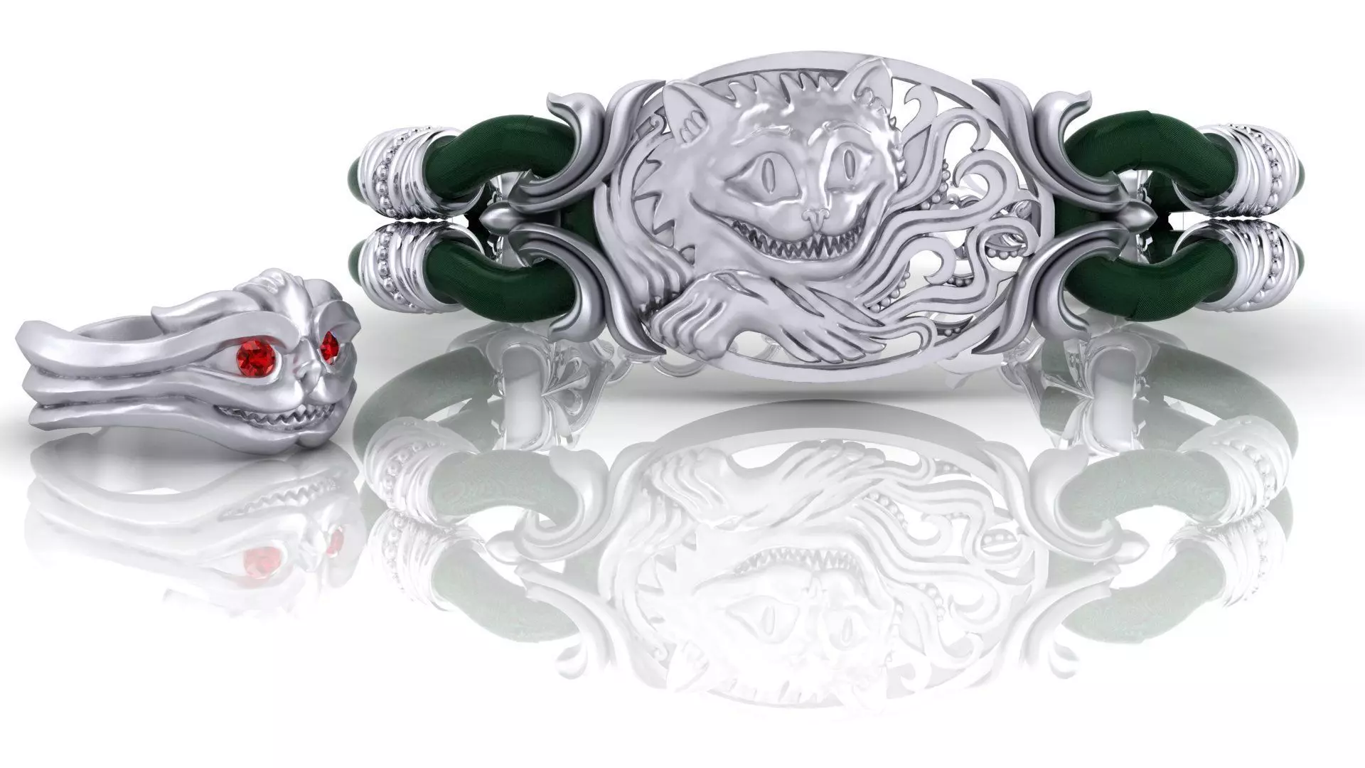 Alice in Wonderland 3D print model_0