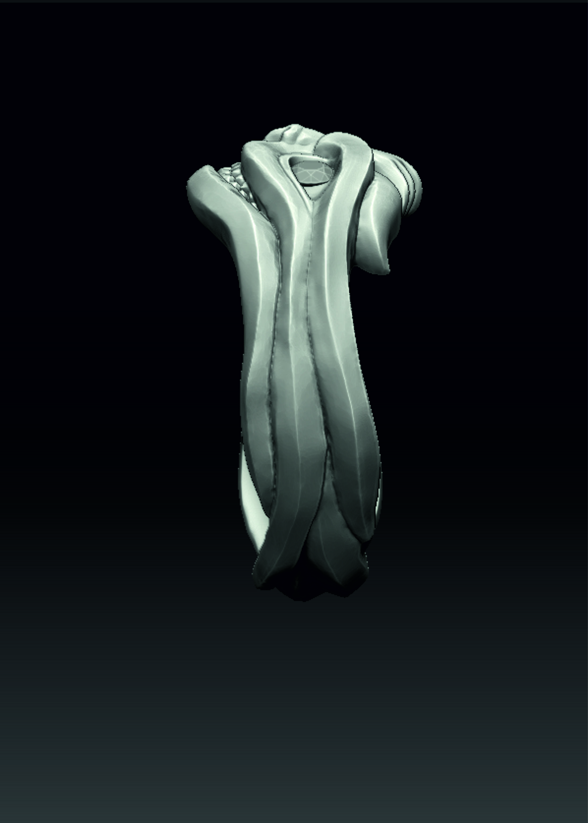 Alice in Wonderland 3D print model_14