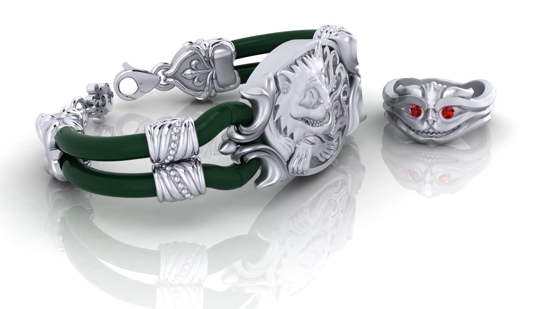 Alice in Wonderland 3D print model_2