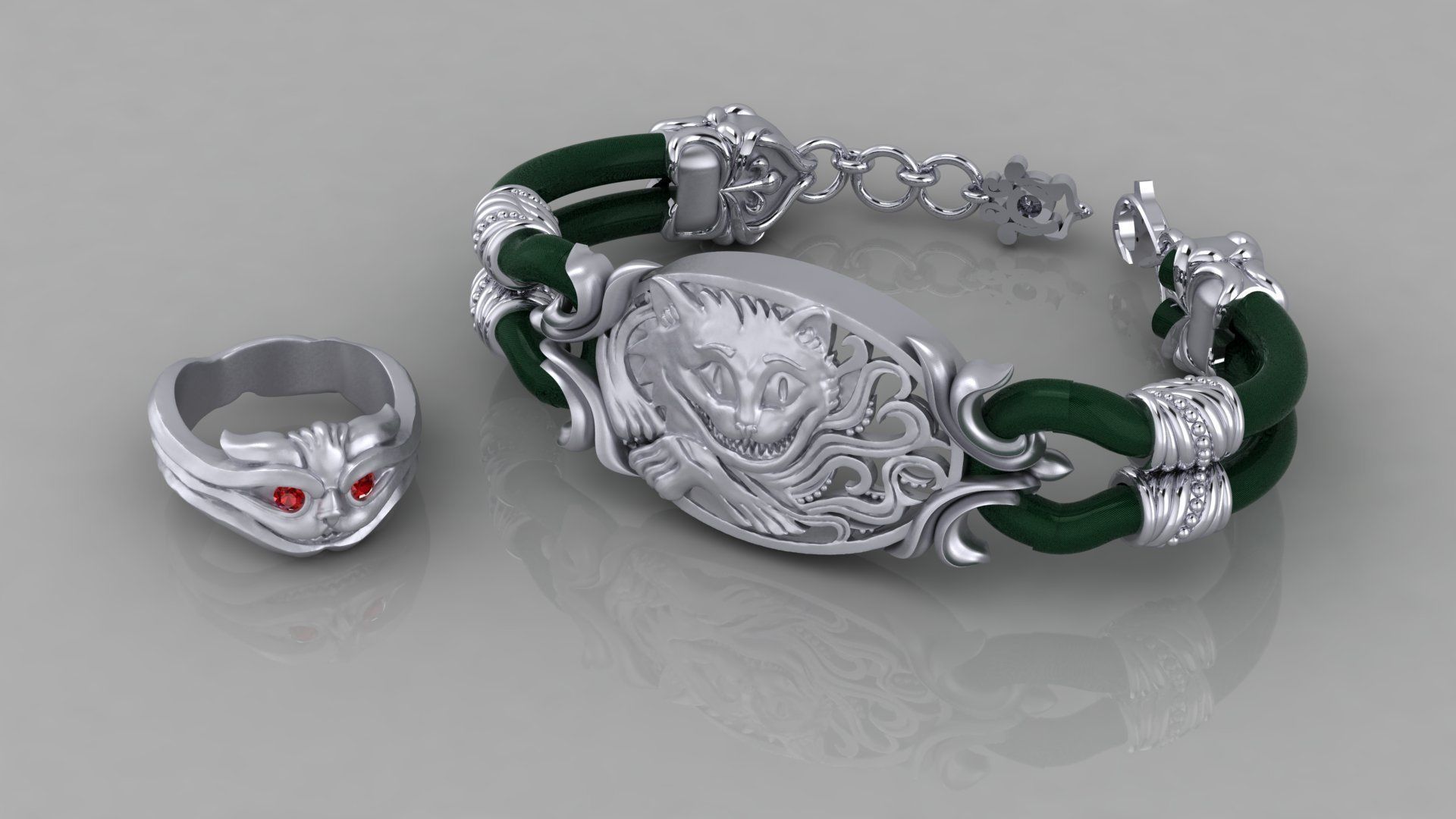 Alice in Wonderland 3D print model_5