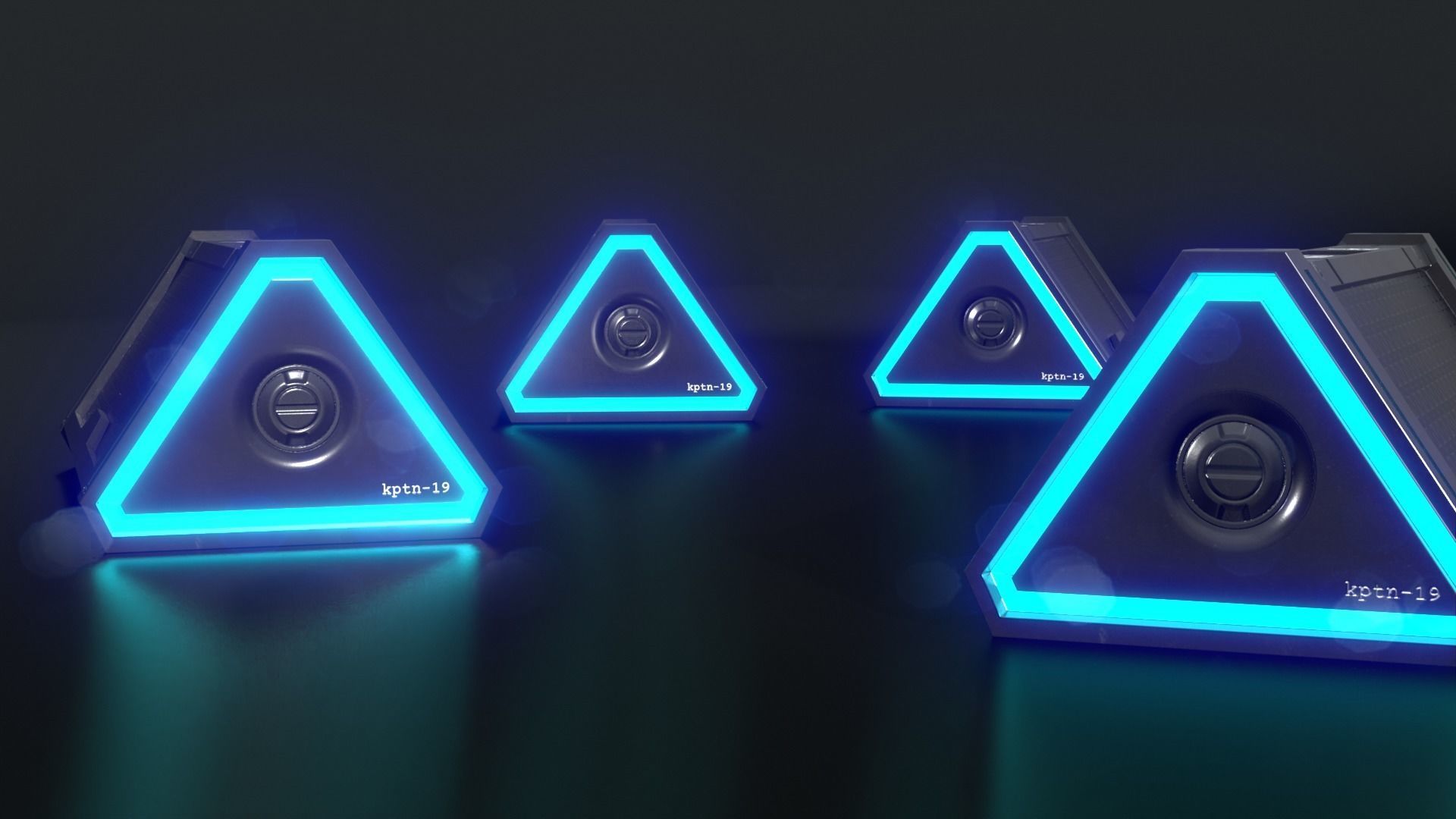 Sci Fi Box v5 Low-poly 3D model_4