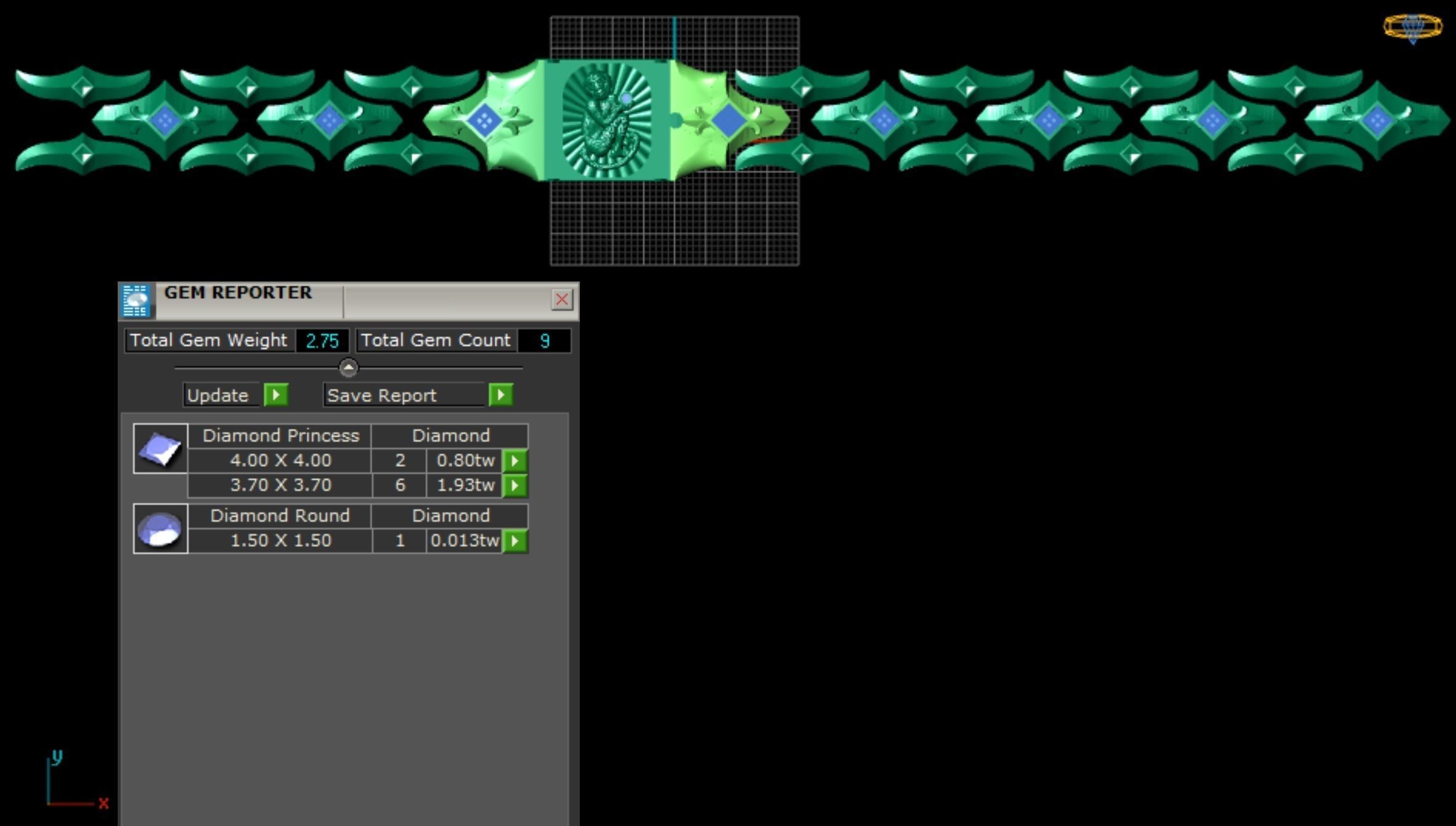 Bracelet a Monkey 3D print model_8