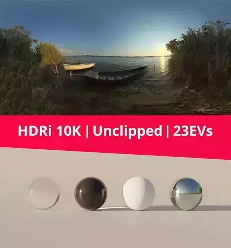 Hdri - Lake And Boats