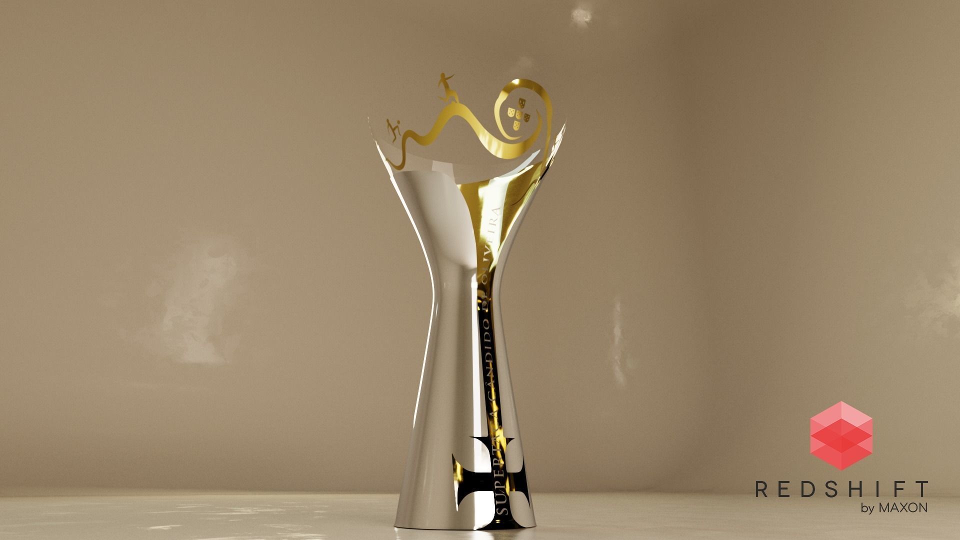 Super Cup Portuguese 3D model_3