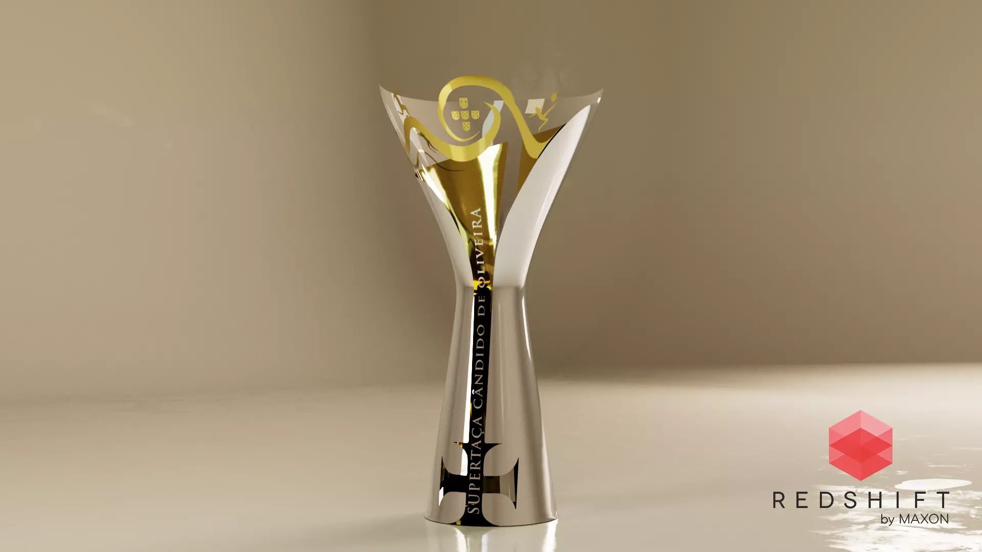 Super Cup Portuguese 3D model_0