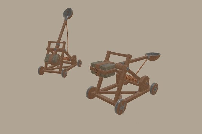 Catapult 3D model