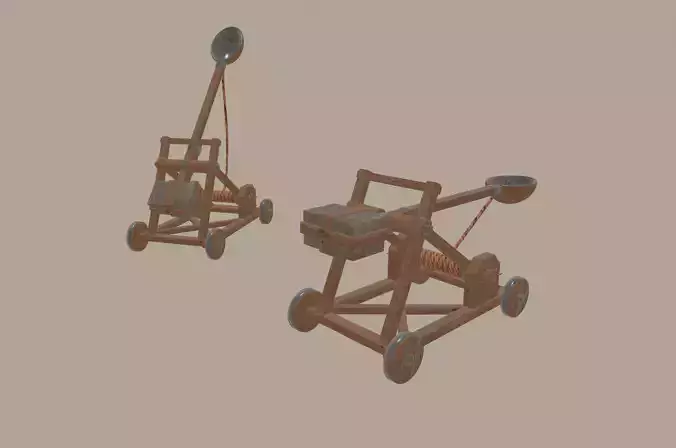 Catapult 3D model