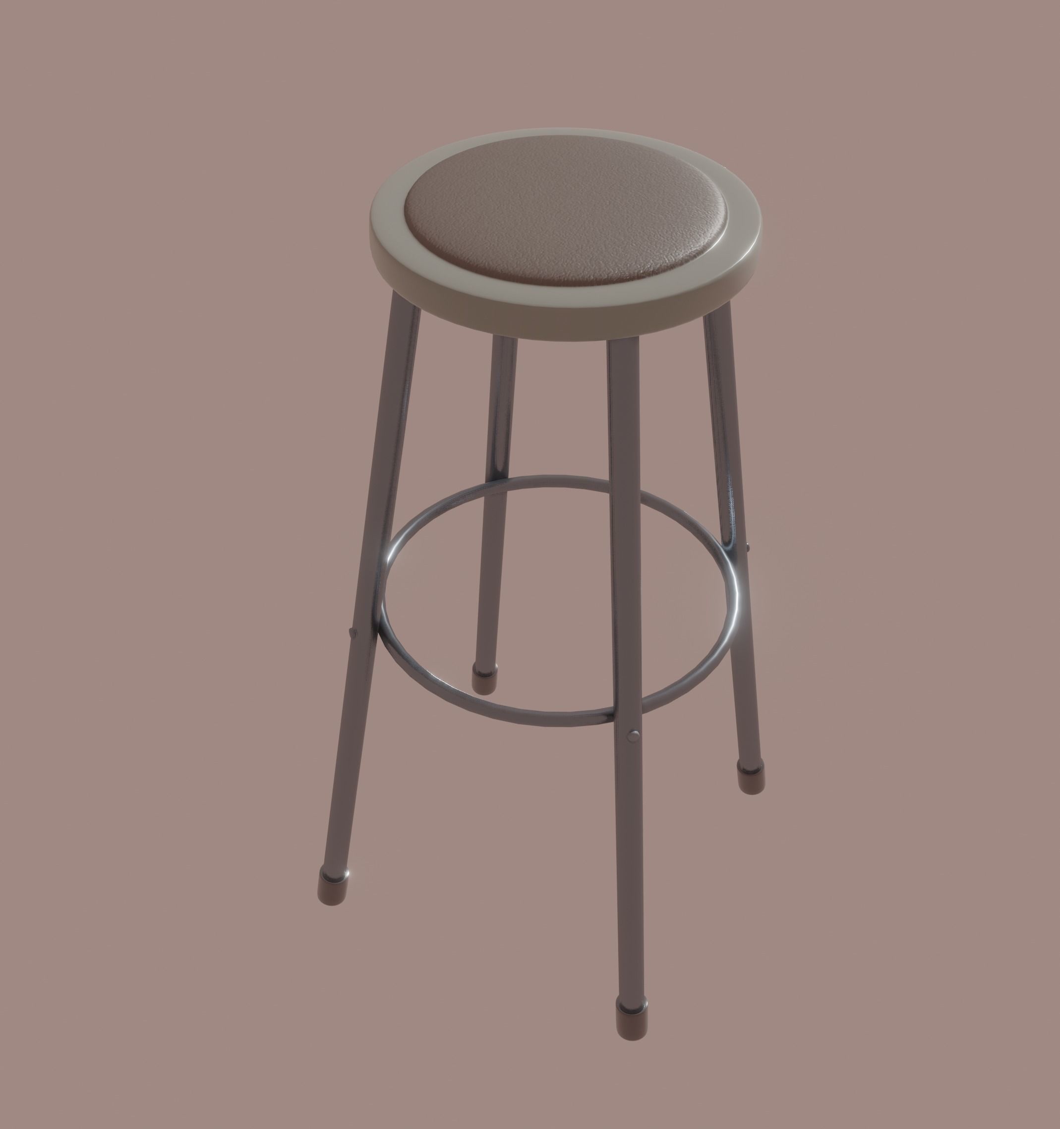 Science Stool 3D model_7