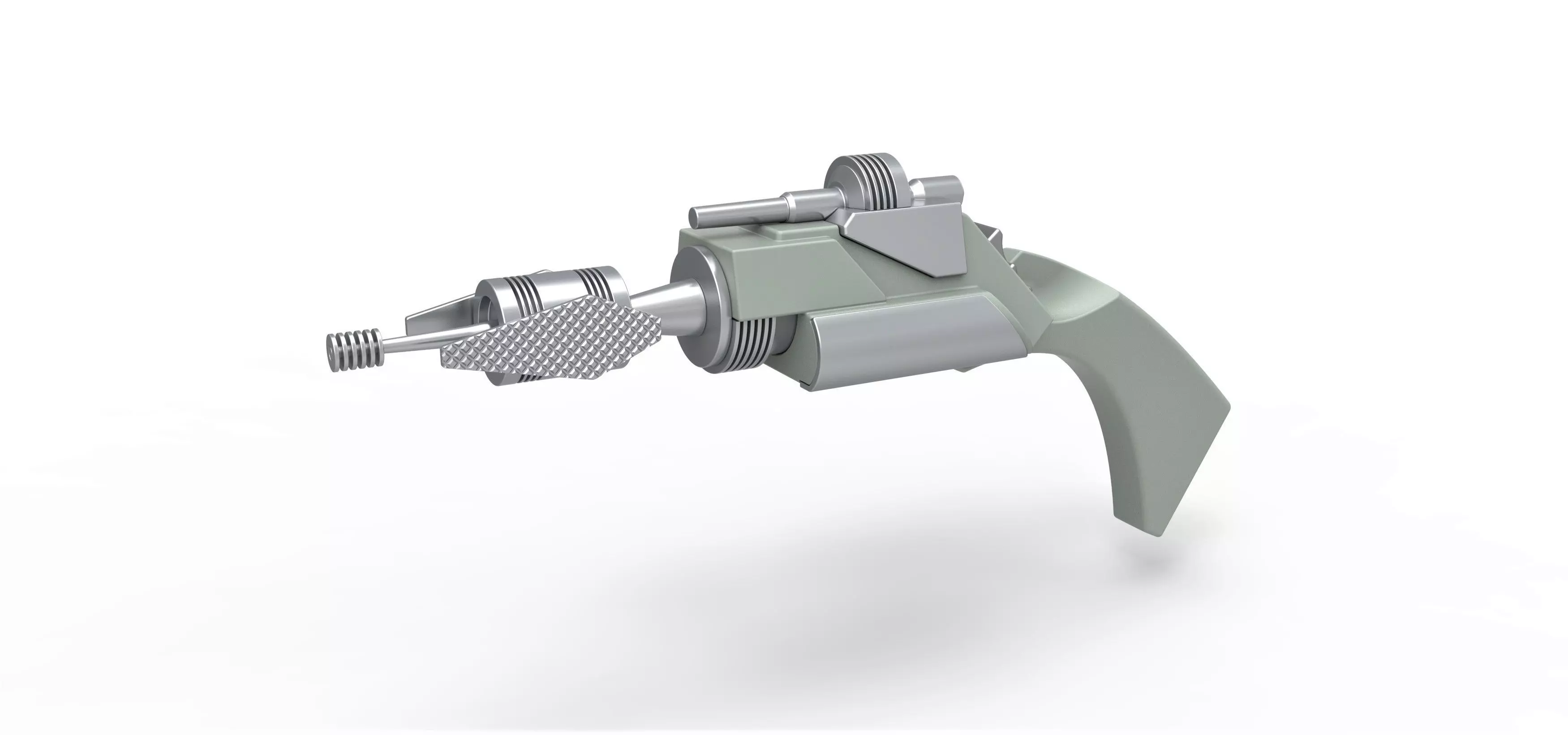 Klingon Disruptor TOS 3D model