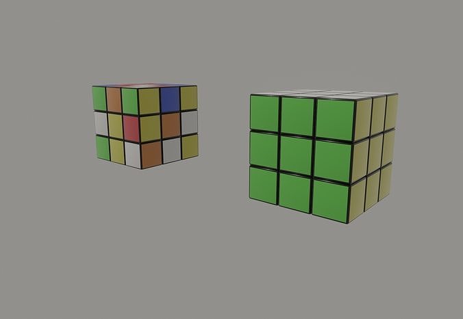 Rubiks Cube 3D model