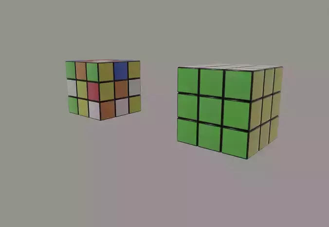 Rubiks Cube 3D model