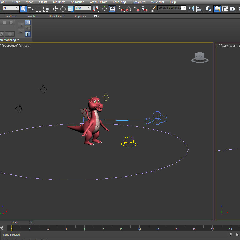 Dragon Cartoon 3D model_17
