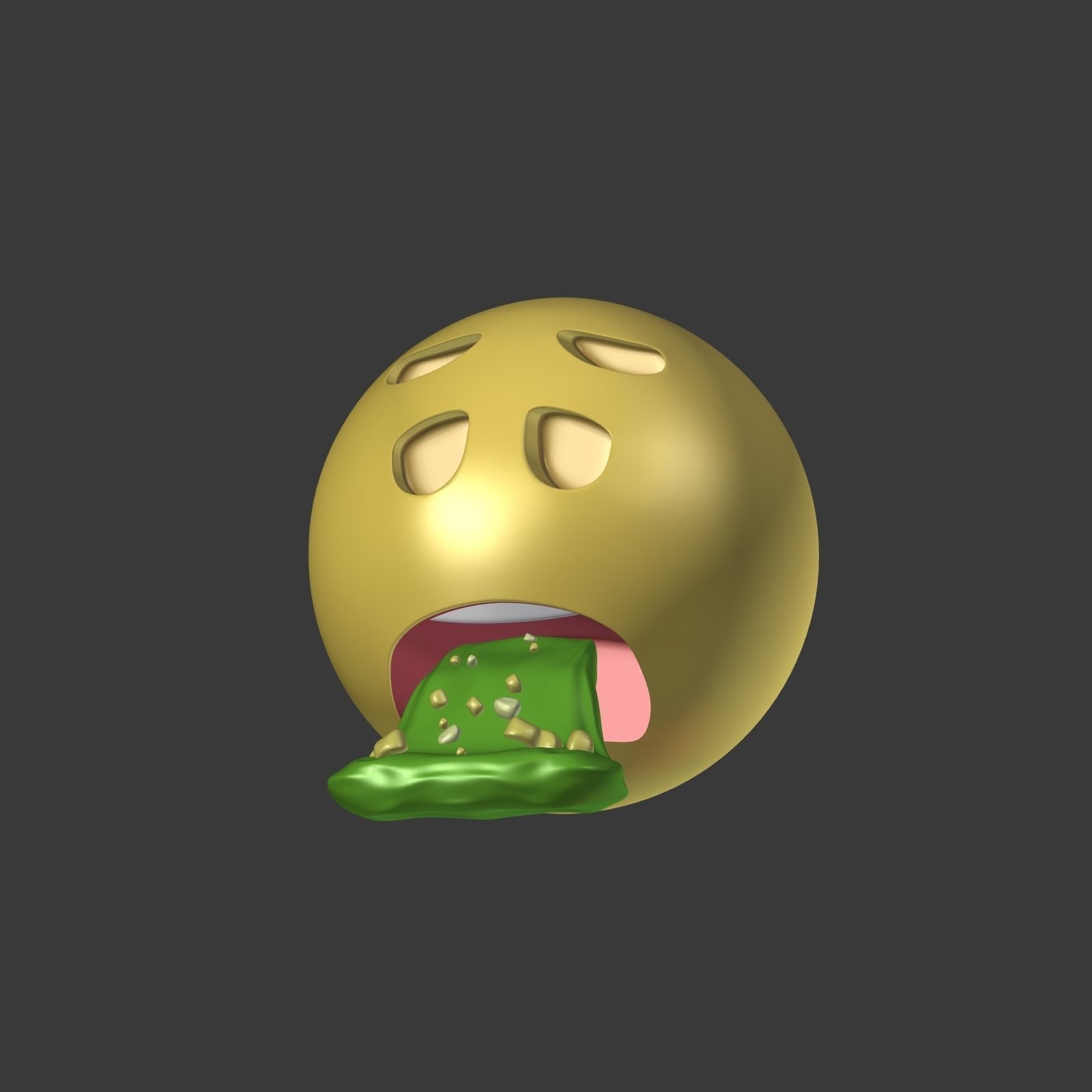 Emoticons - Emoji - Smiley Pack Low-poly 3D model_41