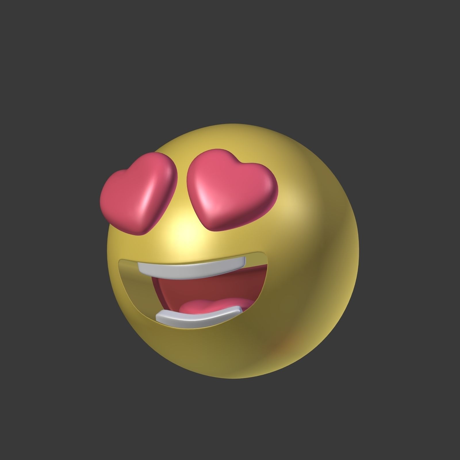 Emoticons - Emoji - Smiley Pack Low-poly 3D model_33