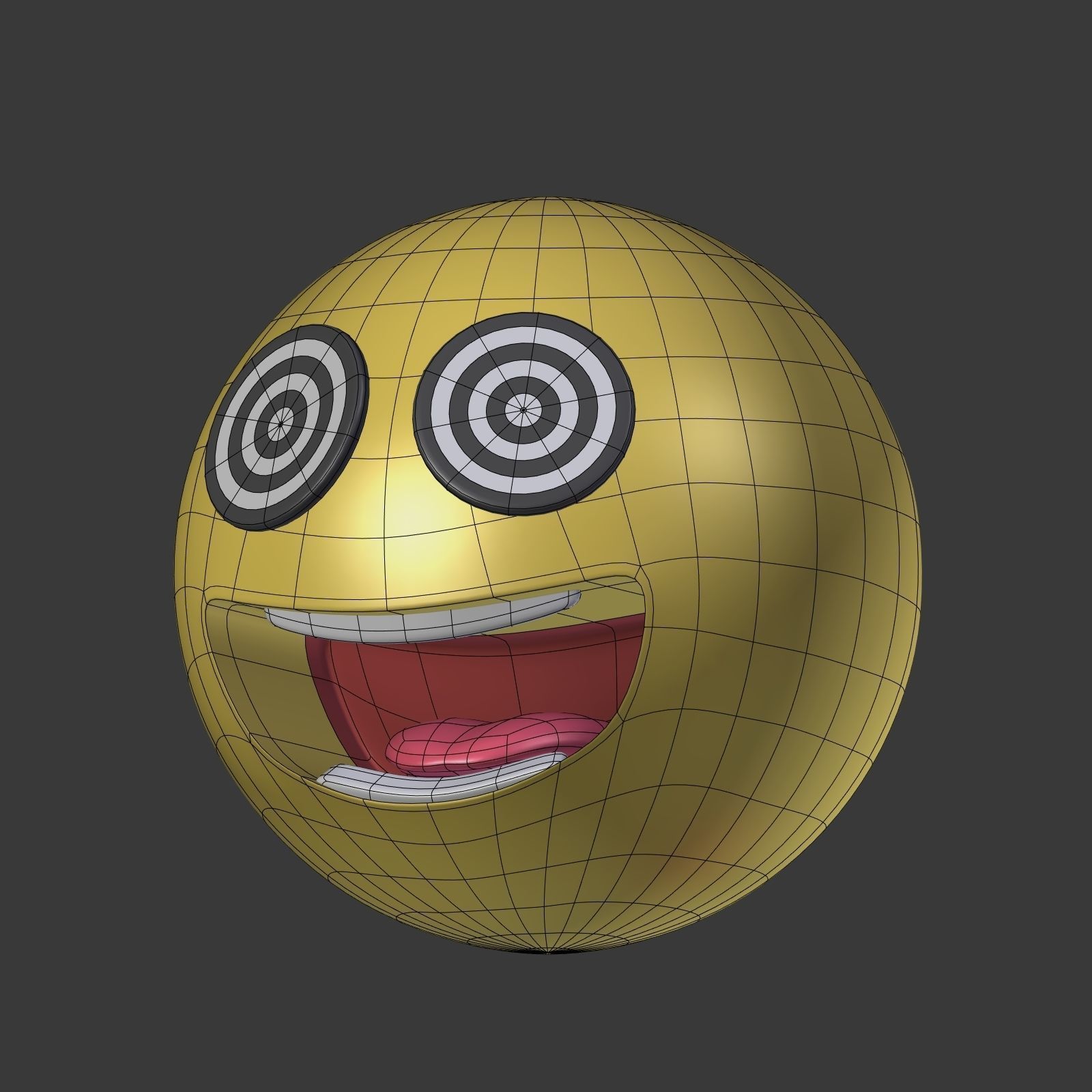 Emoticons - Emoji - Smiley Pack Low-poly 3D model_40