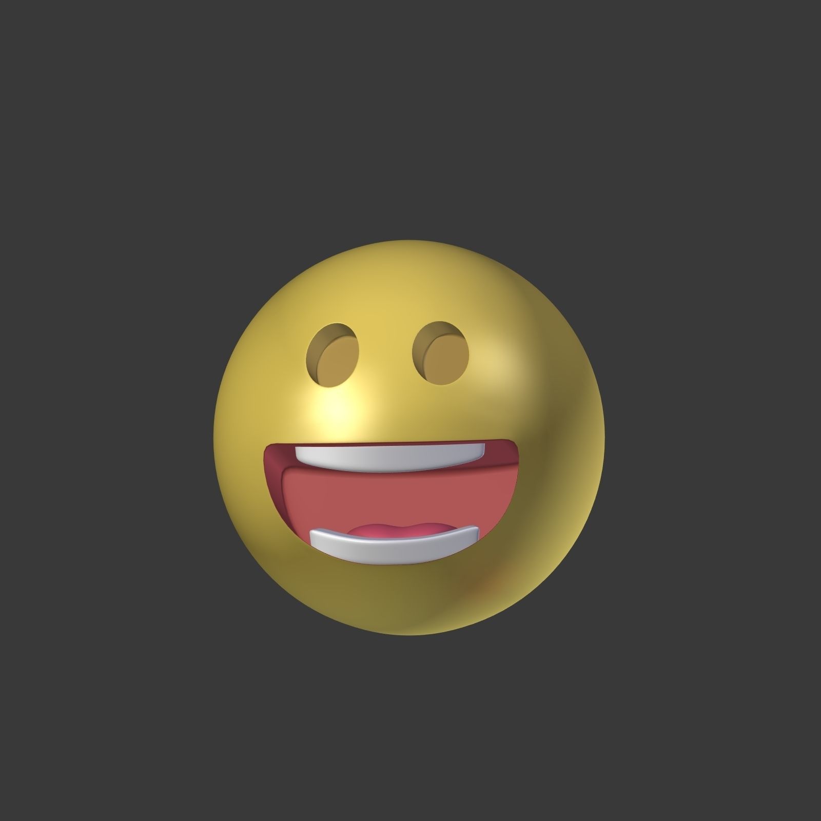Emoticons - Emoji - Smiley Pack Low-poly 3D model_8