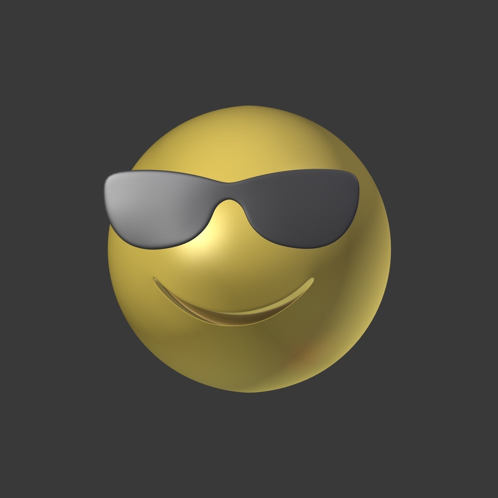 Emoticons - Emoji - Smiley Pack Low-poly 3D model_10