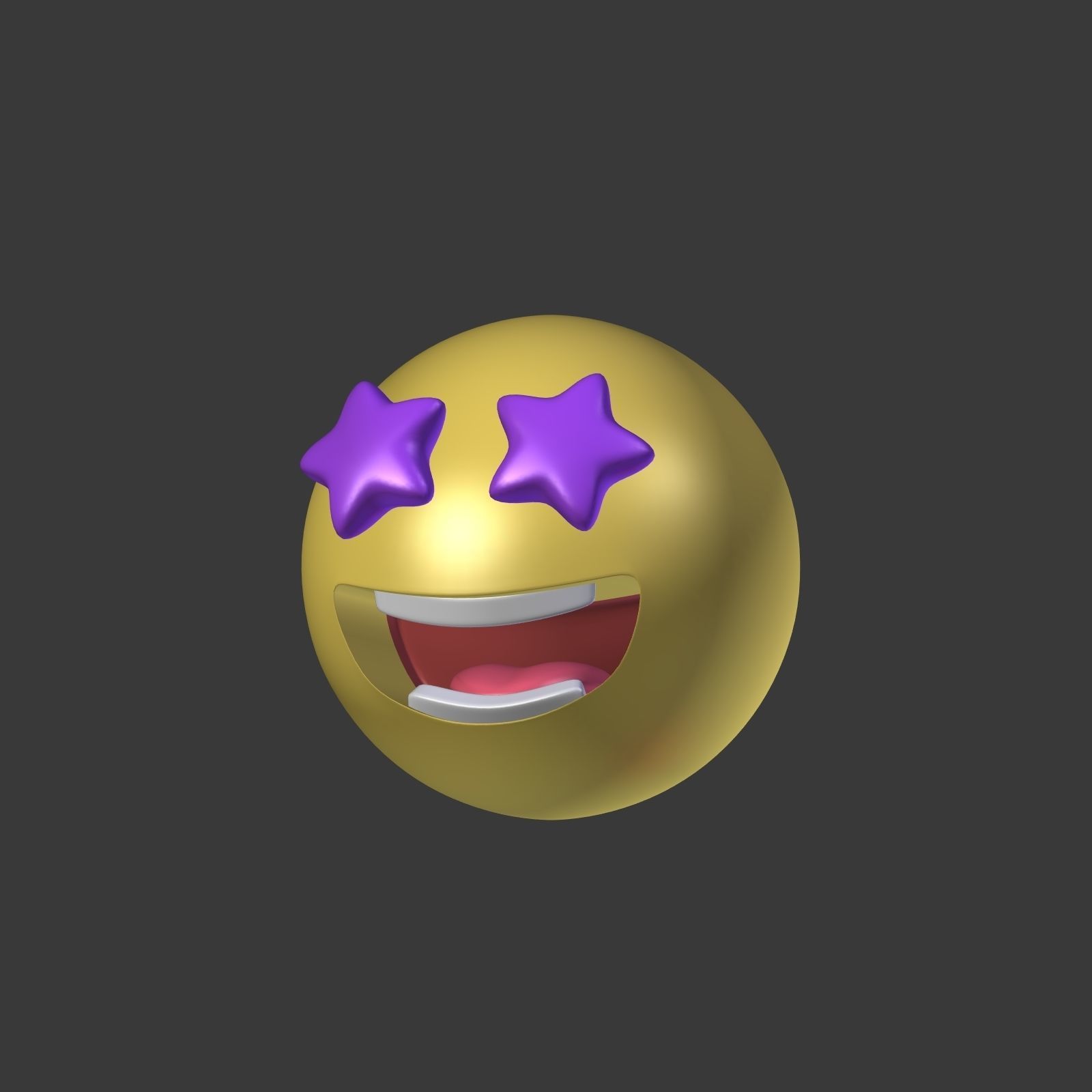 Emoticons - Emoji - Smiley Pack Low-poly 3D model_47