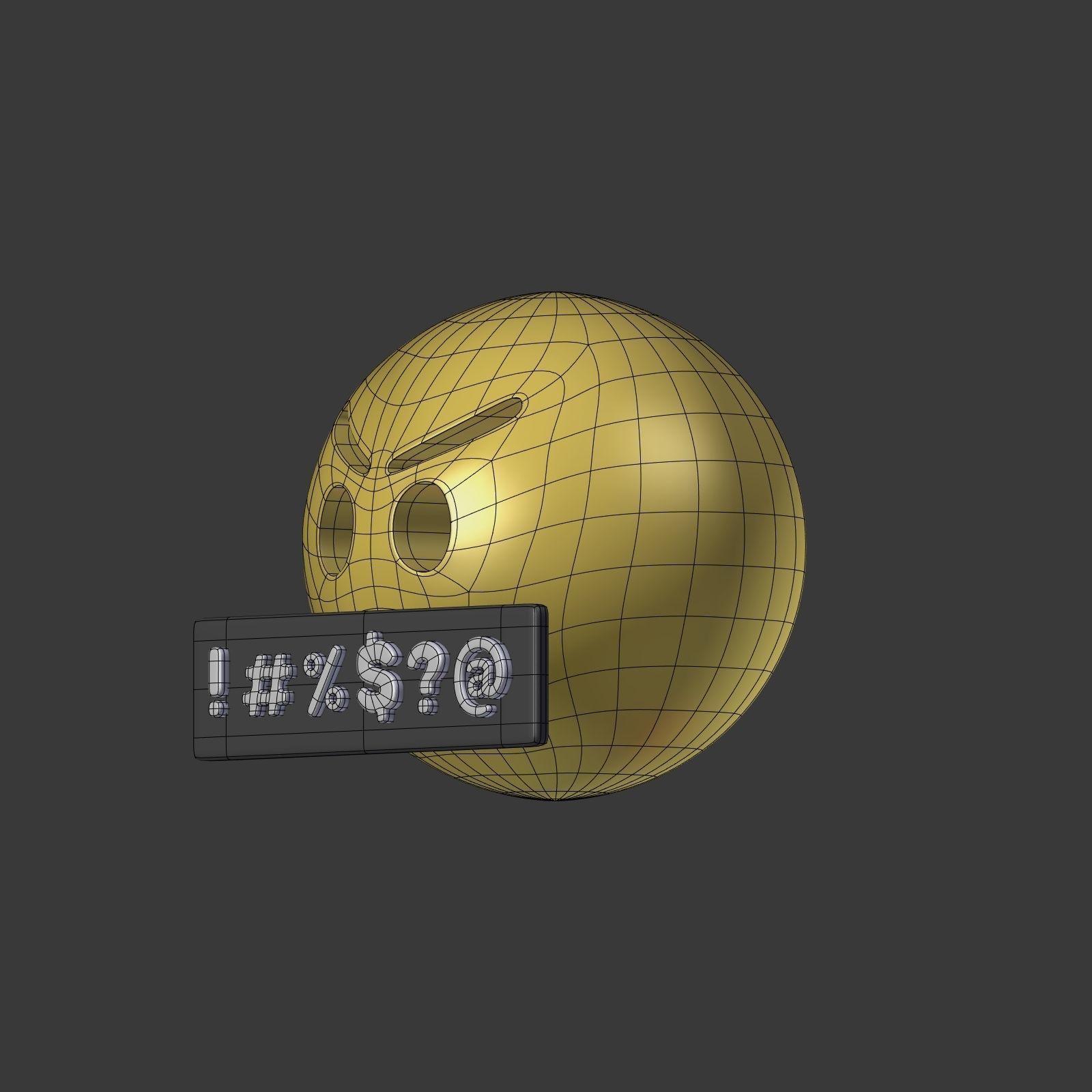 Emoticons - Emoji - Smiley Pack Low-poly 3D model_46