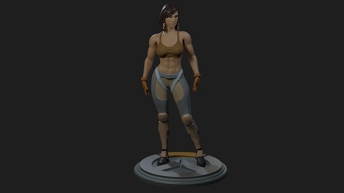 Overwatch - Pharah 3D print model