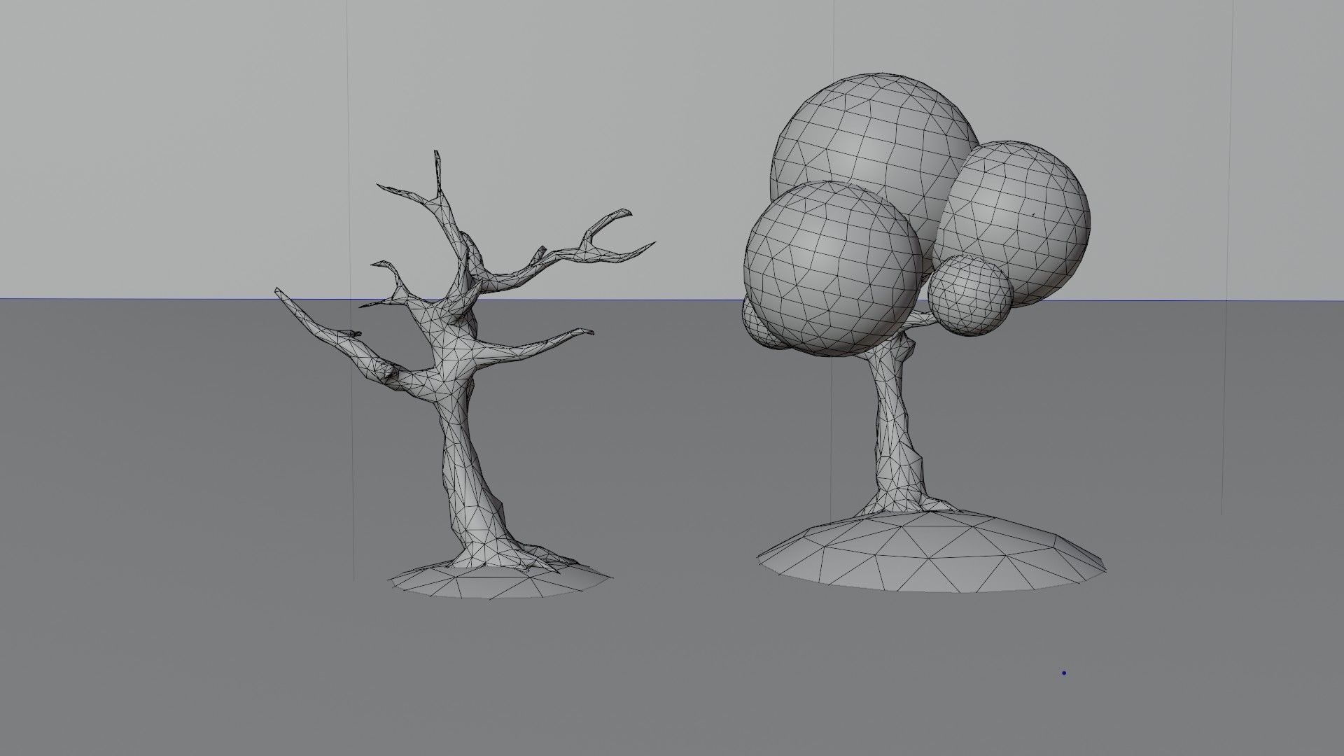 free 3d simple cute tree Free low-poly 3D model_3