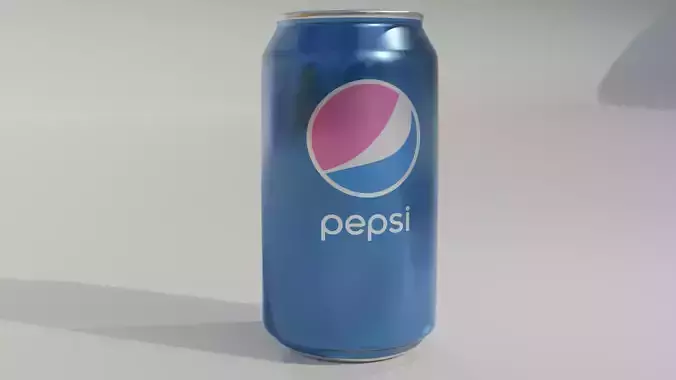 aluminum Pepsi can