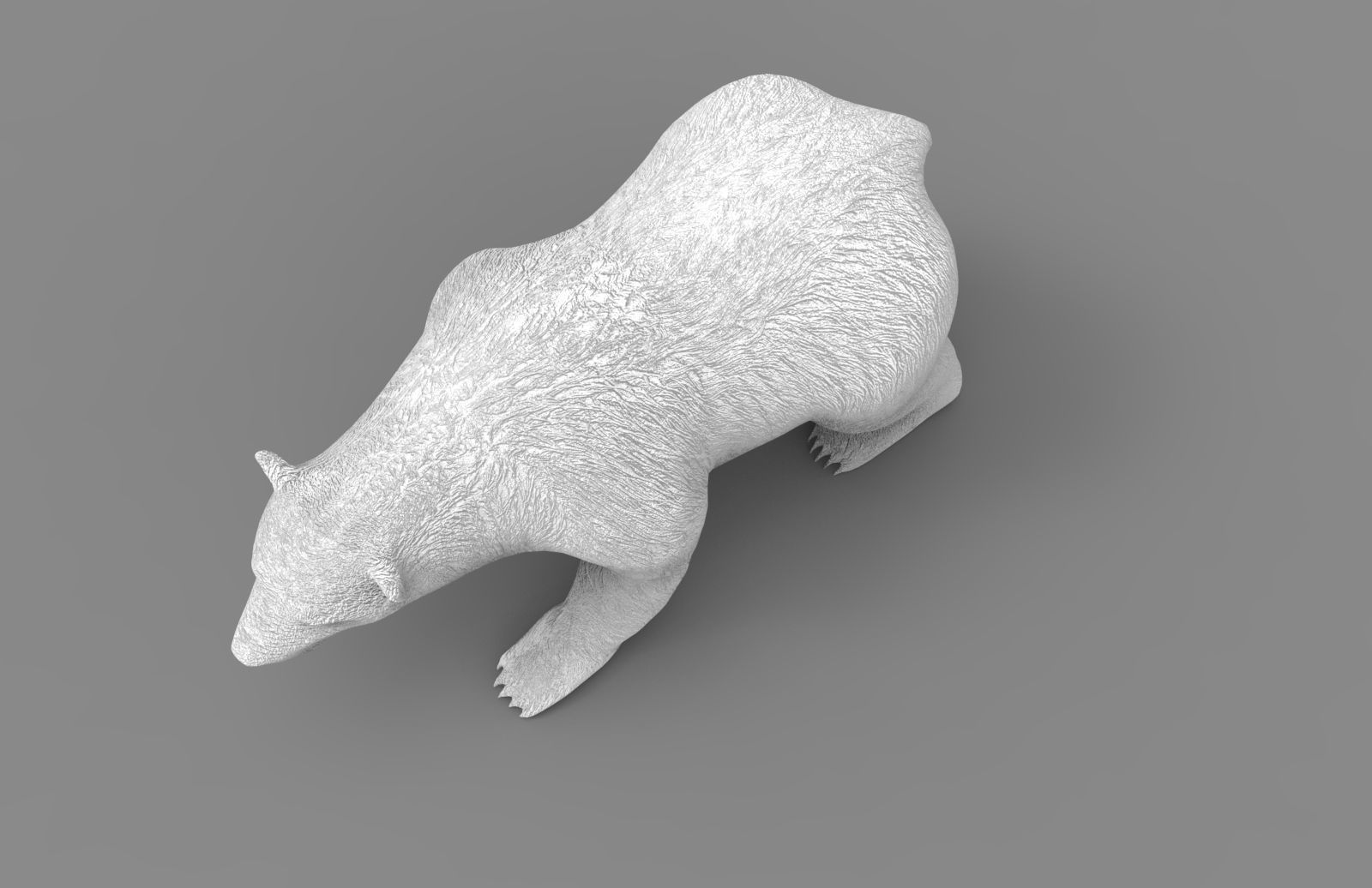 Red Bear Rigged 3D Models game Low-poly 3D model_18