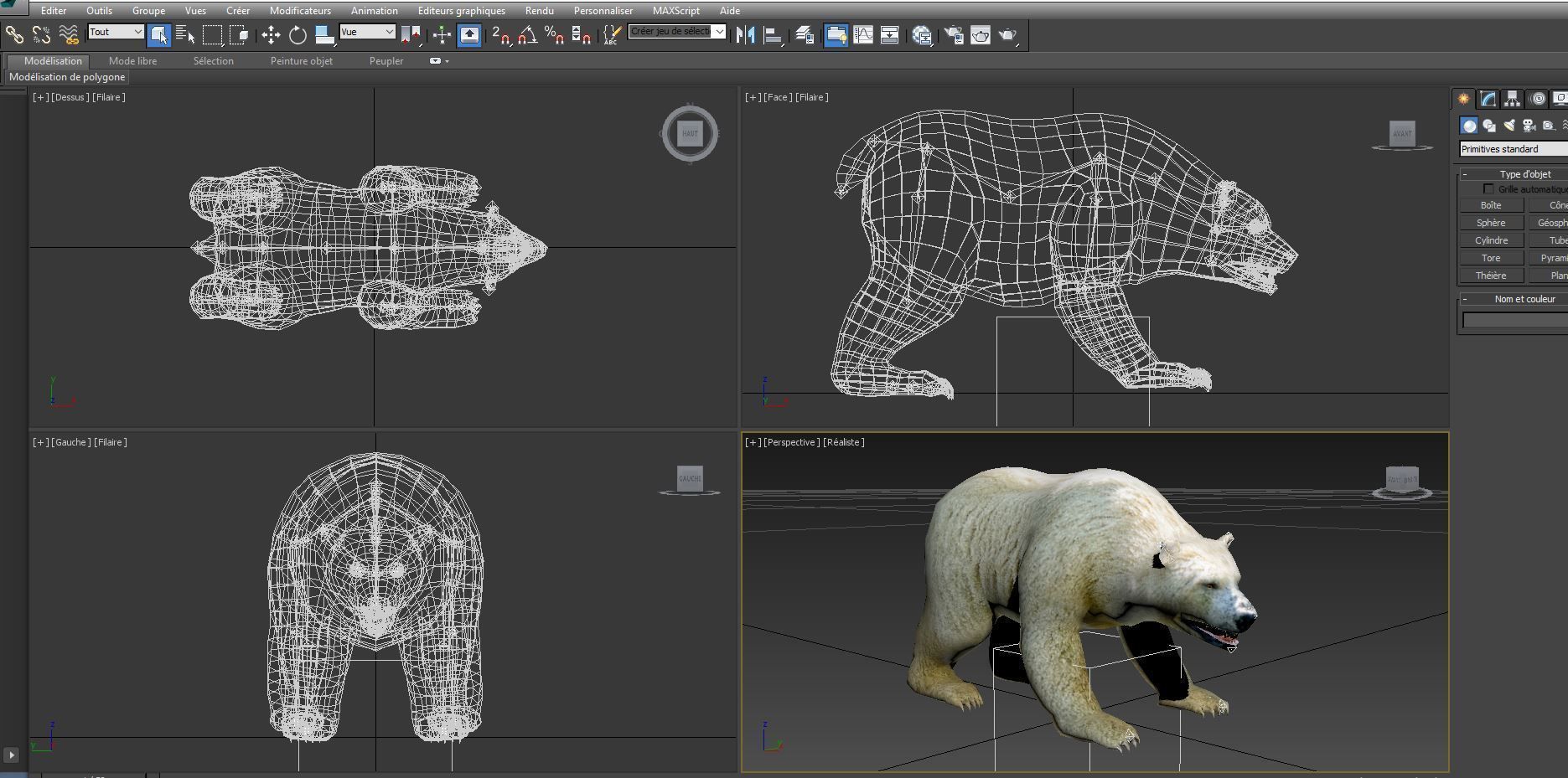 3D White Beer Rigged Model Low-poly 3D model_20