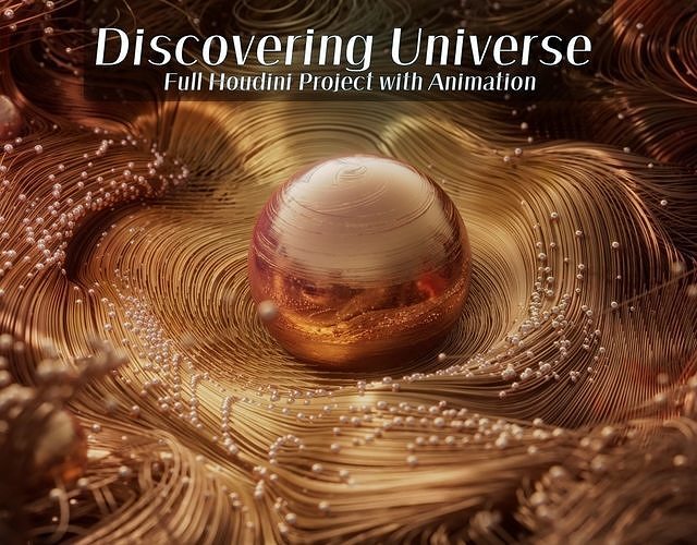Discovering New Universe 3D model