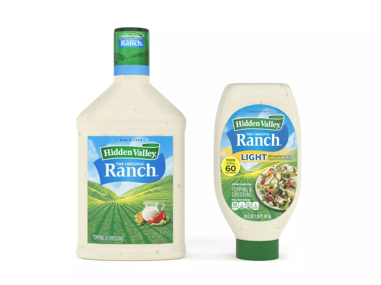 Hidden Valley Original Ranch Salad Dressing 3D model