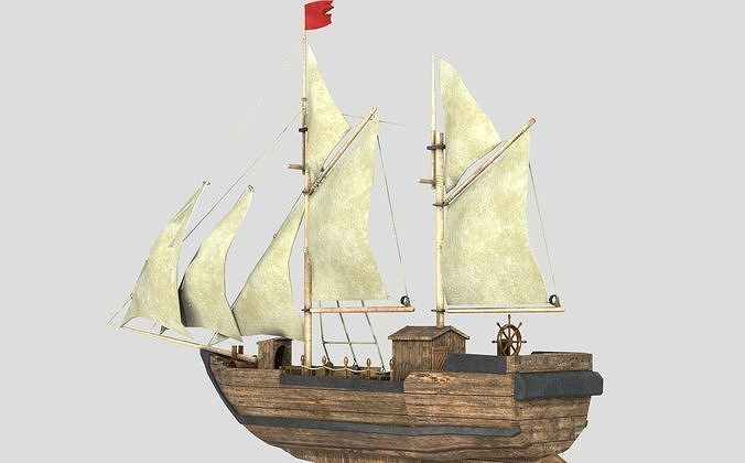 OLD SHIP 3D model