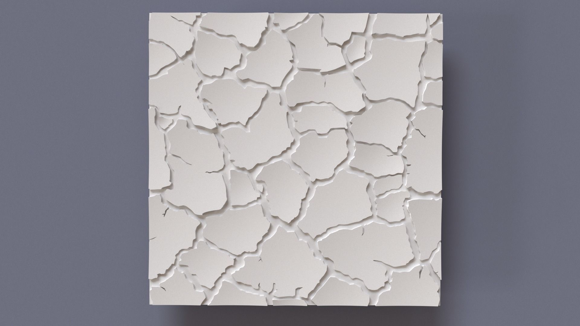 Wall Panels Pack by Niron gypsum 3d panels  3D model_7