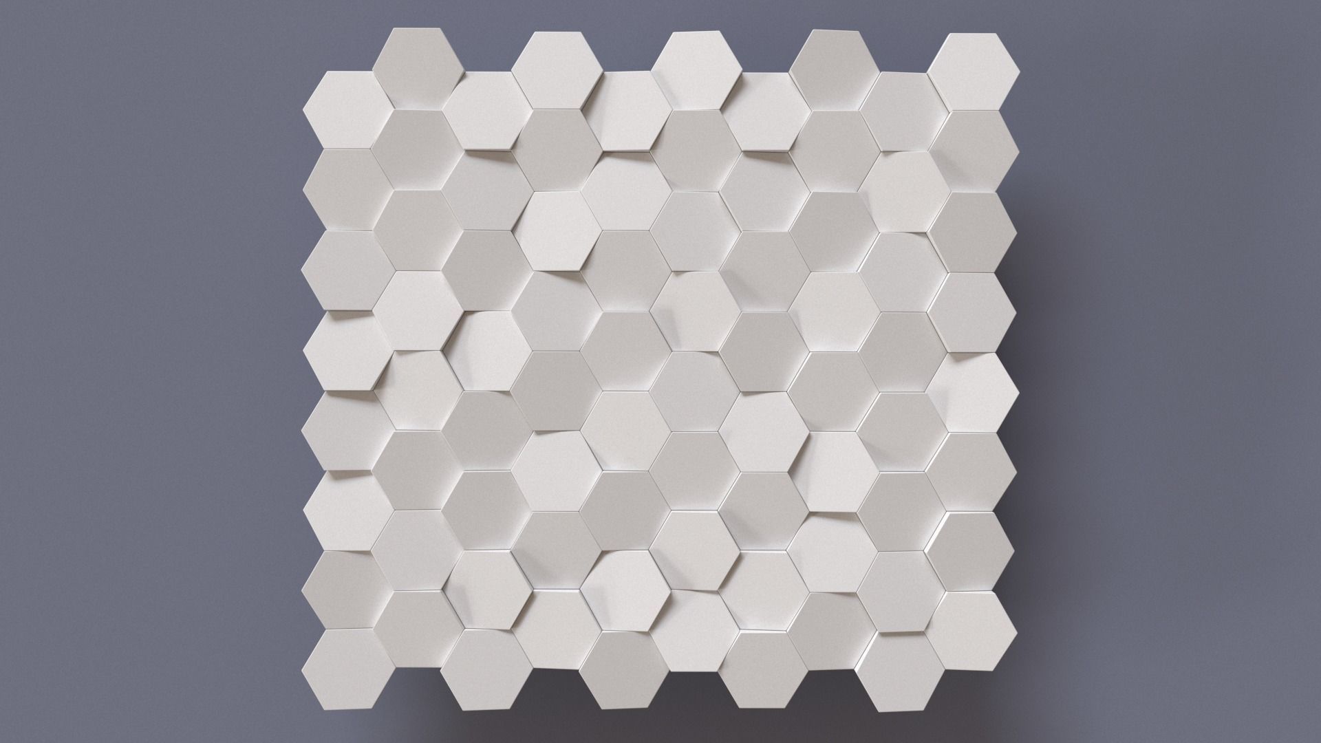 Wall Panels Pack by Niron gypsum 3d panels  3D model_3