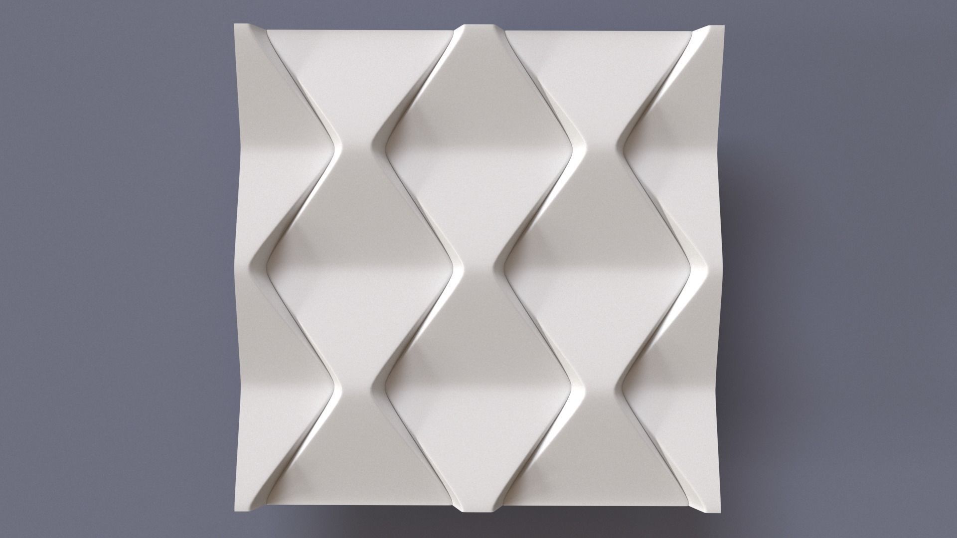 Wall Panels Pack by Niron gypsum 3d panels  3D model_2