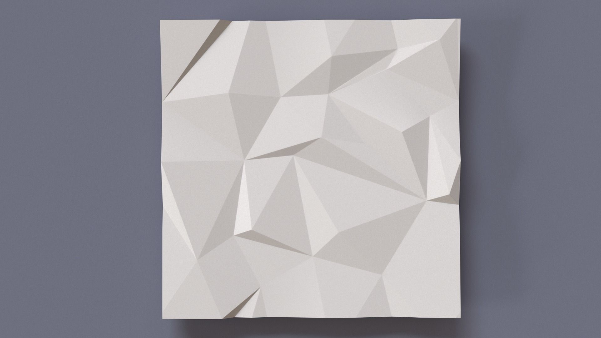 Wall Panels Pack by Niron gypsum 3d panels  3D model_8