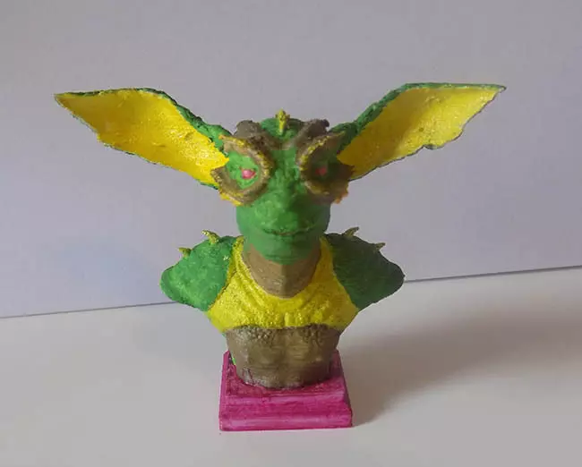 creature bust 3D print model