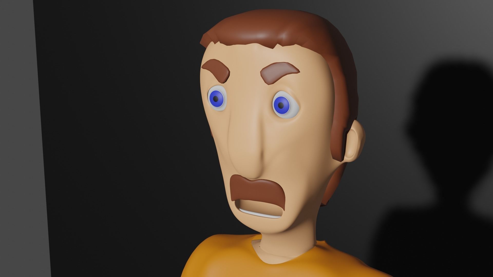Adult male character for animation 3D model_2