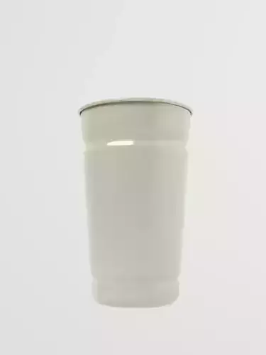 simple lowpoly decorating cup