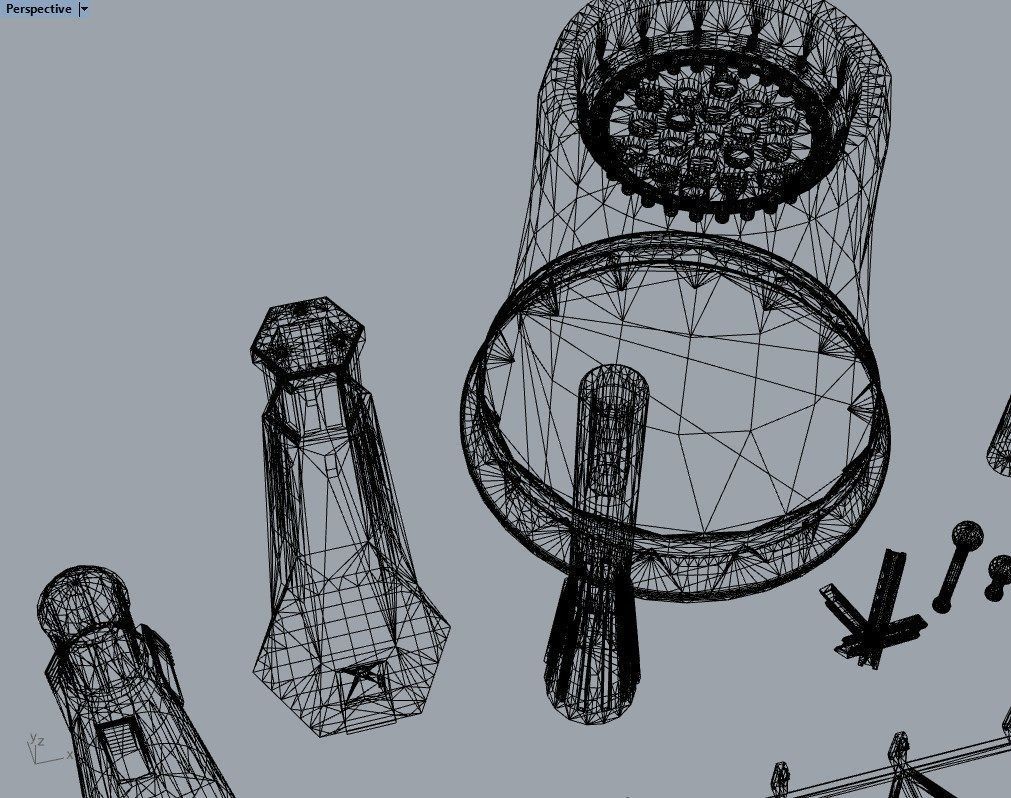 Infrastructure and Objectives Mega Pack 3D print model_38