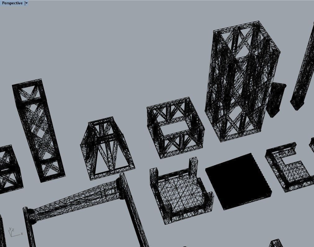 Infrastructure and Objectives Mega Pack 3D print model_32