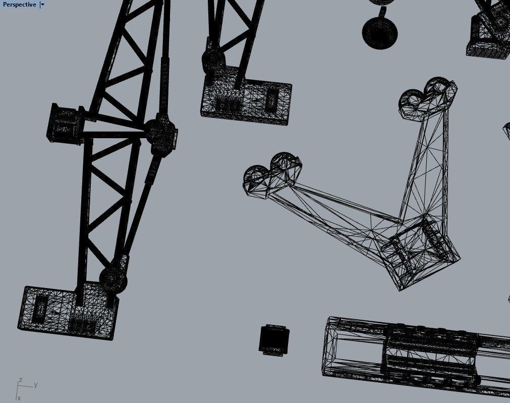 Infrastructure and Objectives Mega Pack 3D print model_30