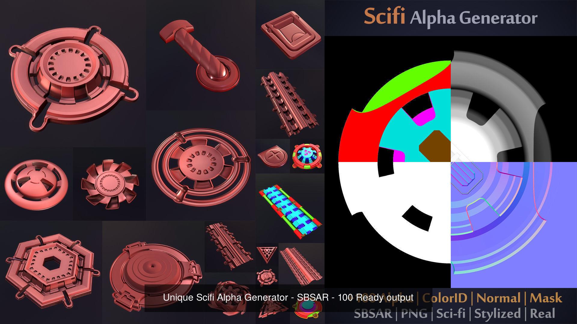 Hemase MegaPack - One purchase unlimited access 3D Model Collection_82