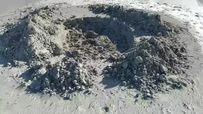 Beach Hole Mound RAW SCAN