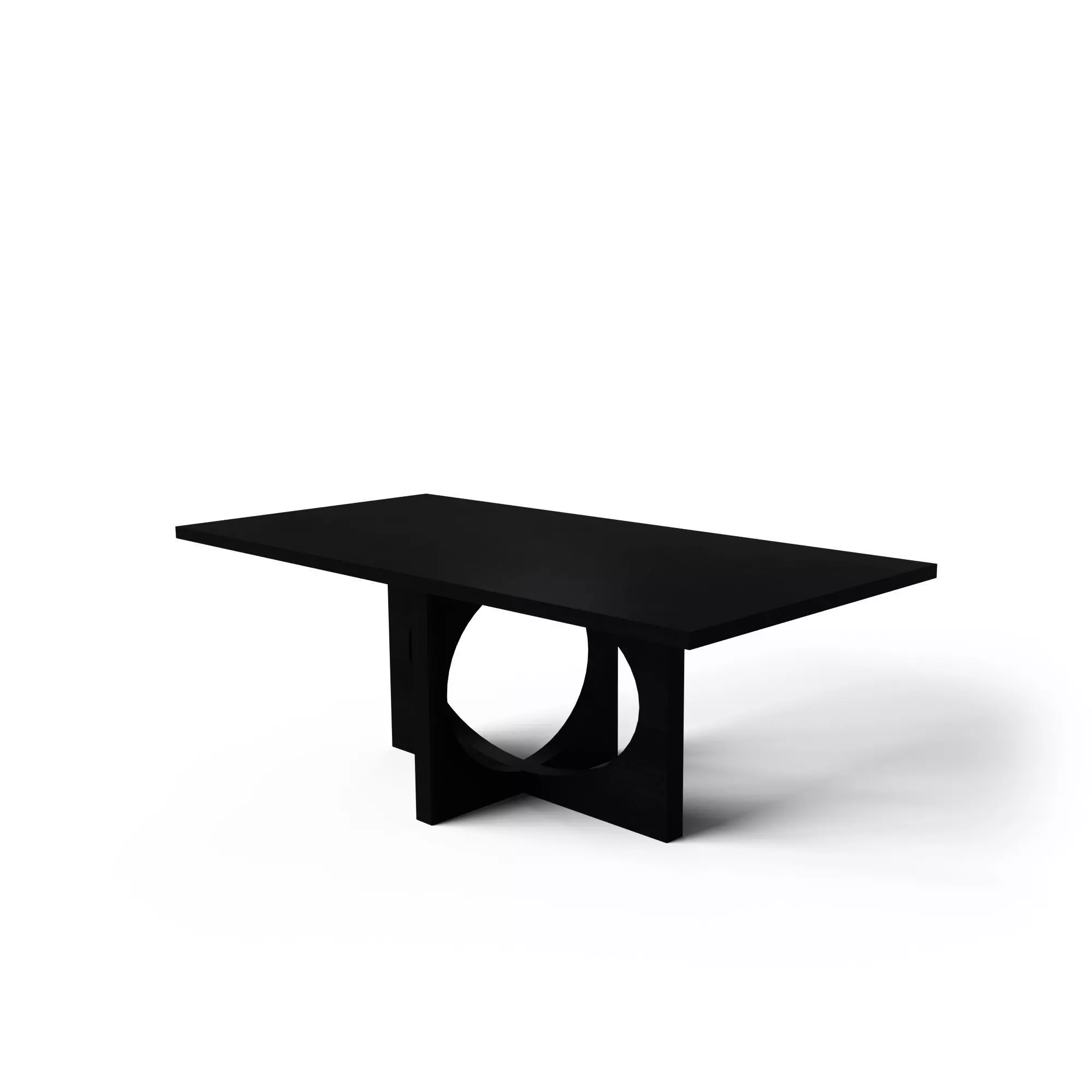 Chariton Dining Table 3D model_0