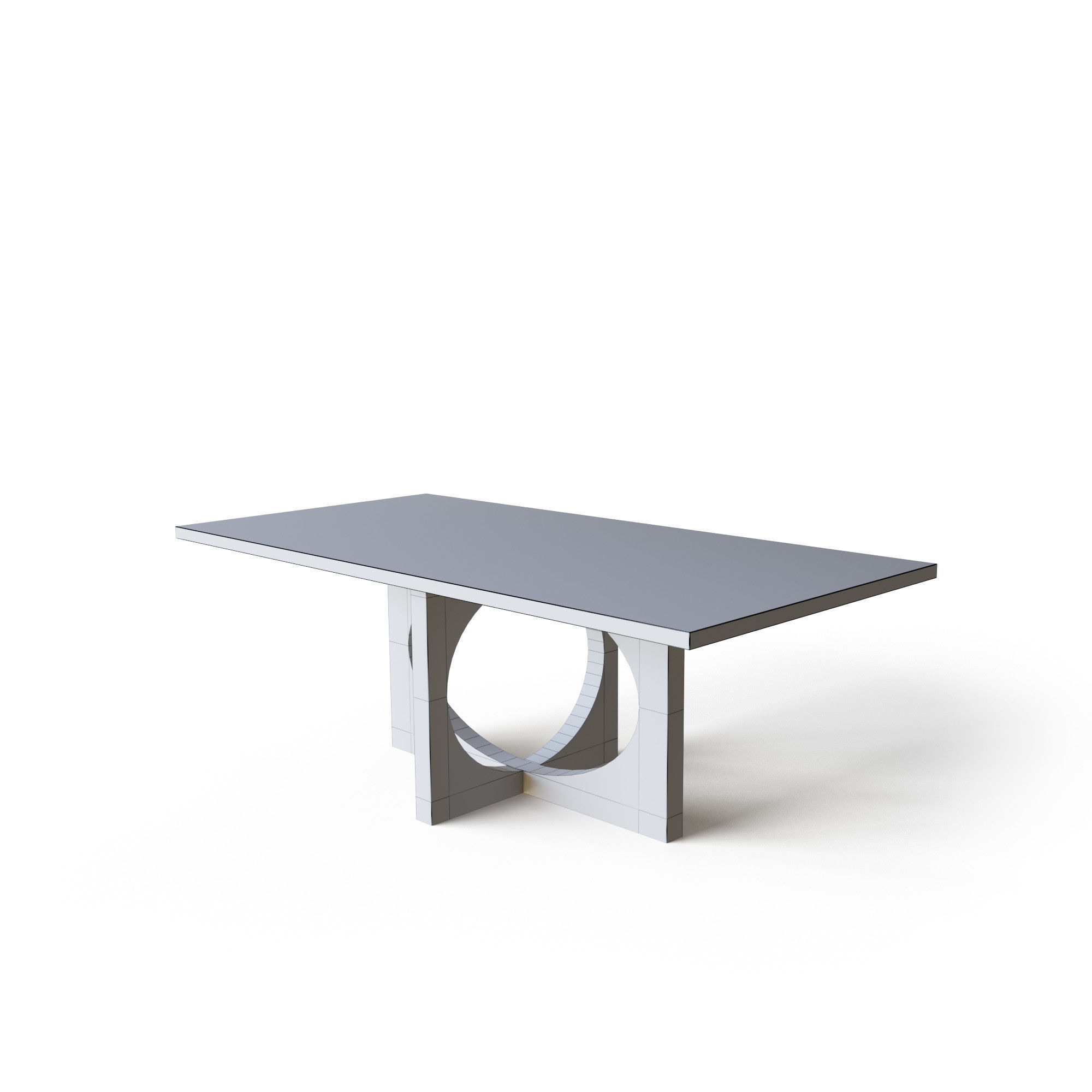 Chariton Dining Table 3D model_4